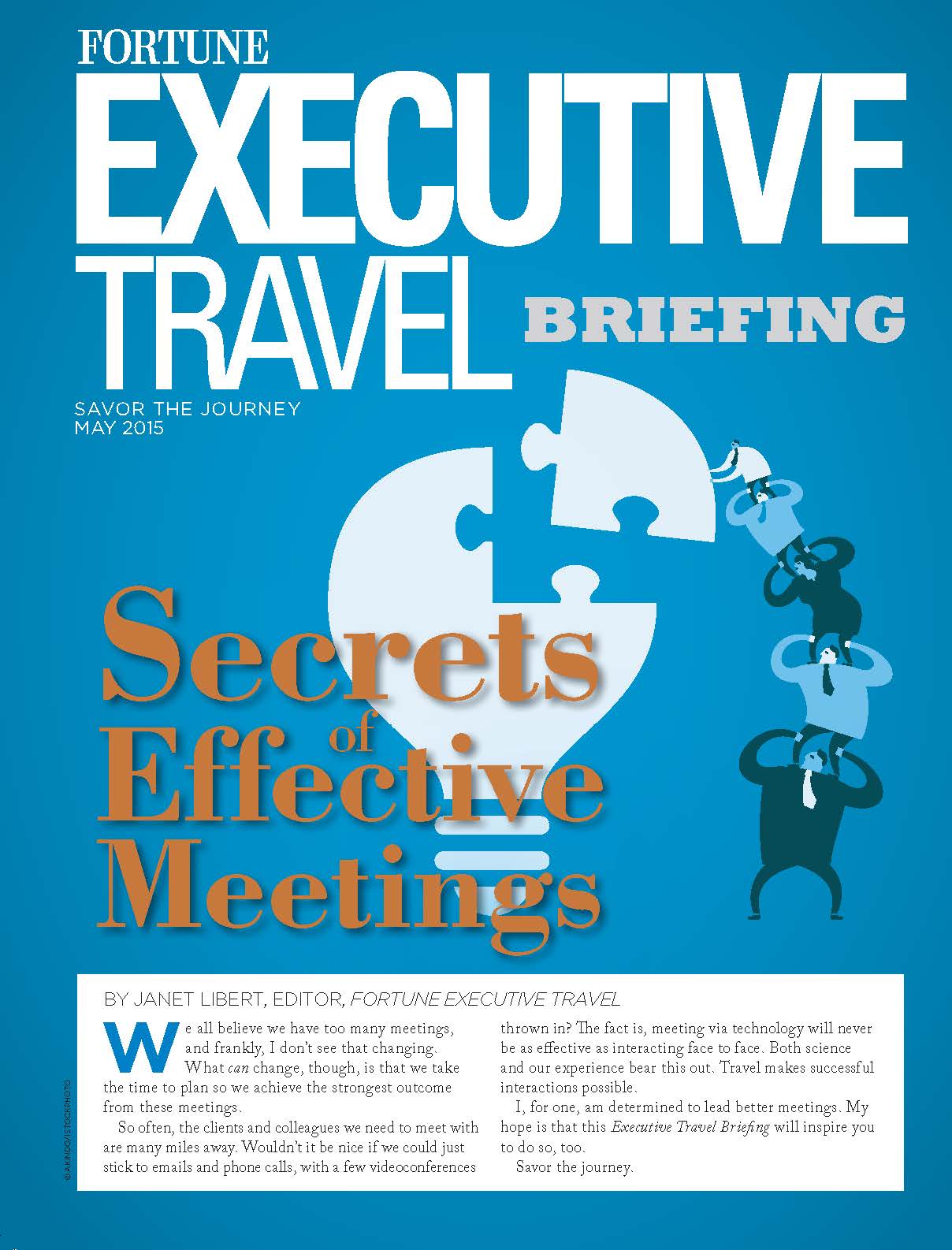 executive travel meaning