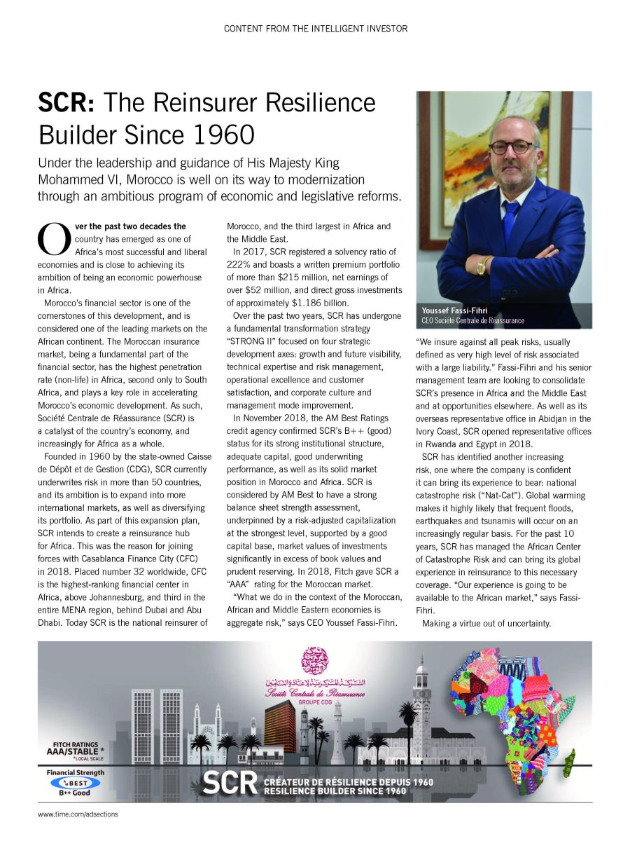 SCR: The Reinsurer Resilience Builder Since 1960