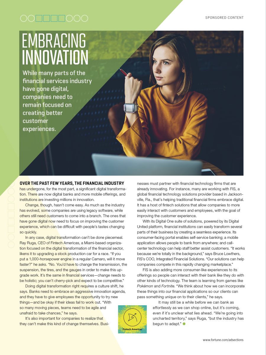 Embracing Innovation