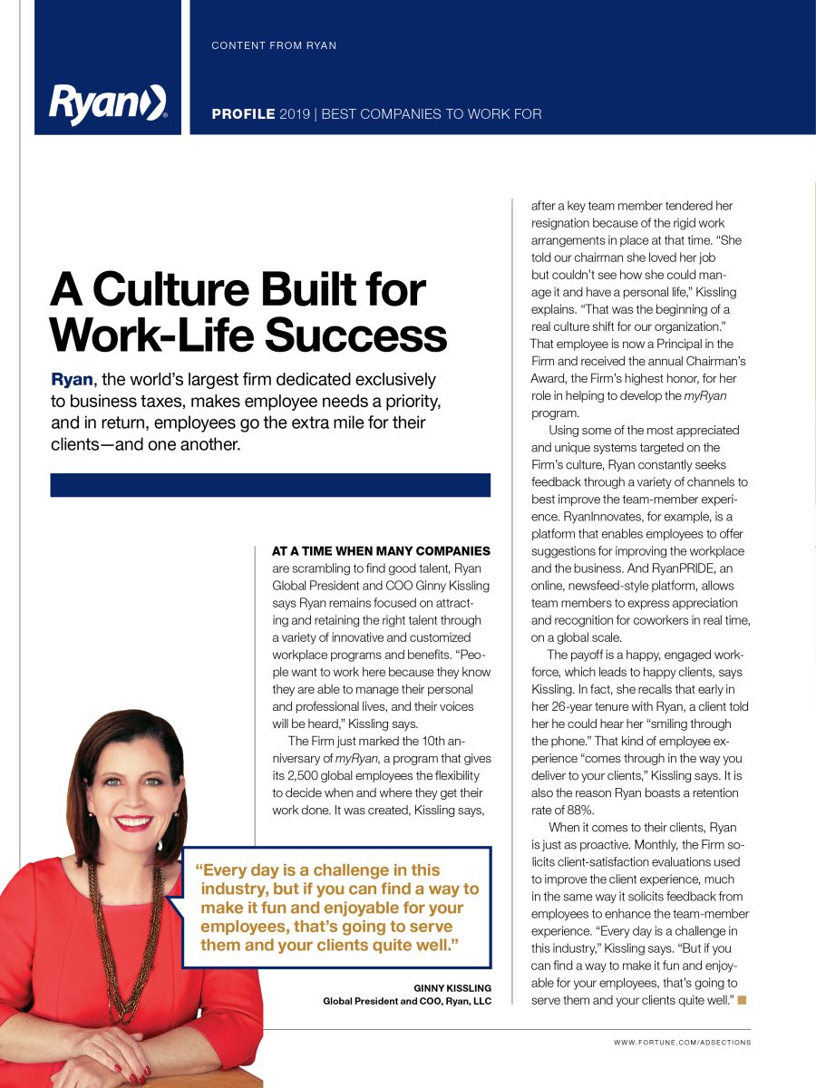 A Culture Built for Work-Life Success