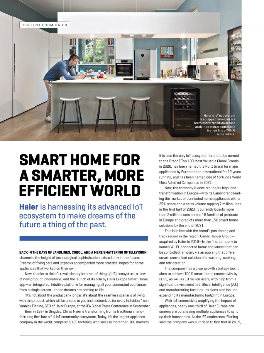 Smart Home for A Smarter, More Efficient World