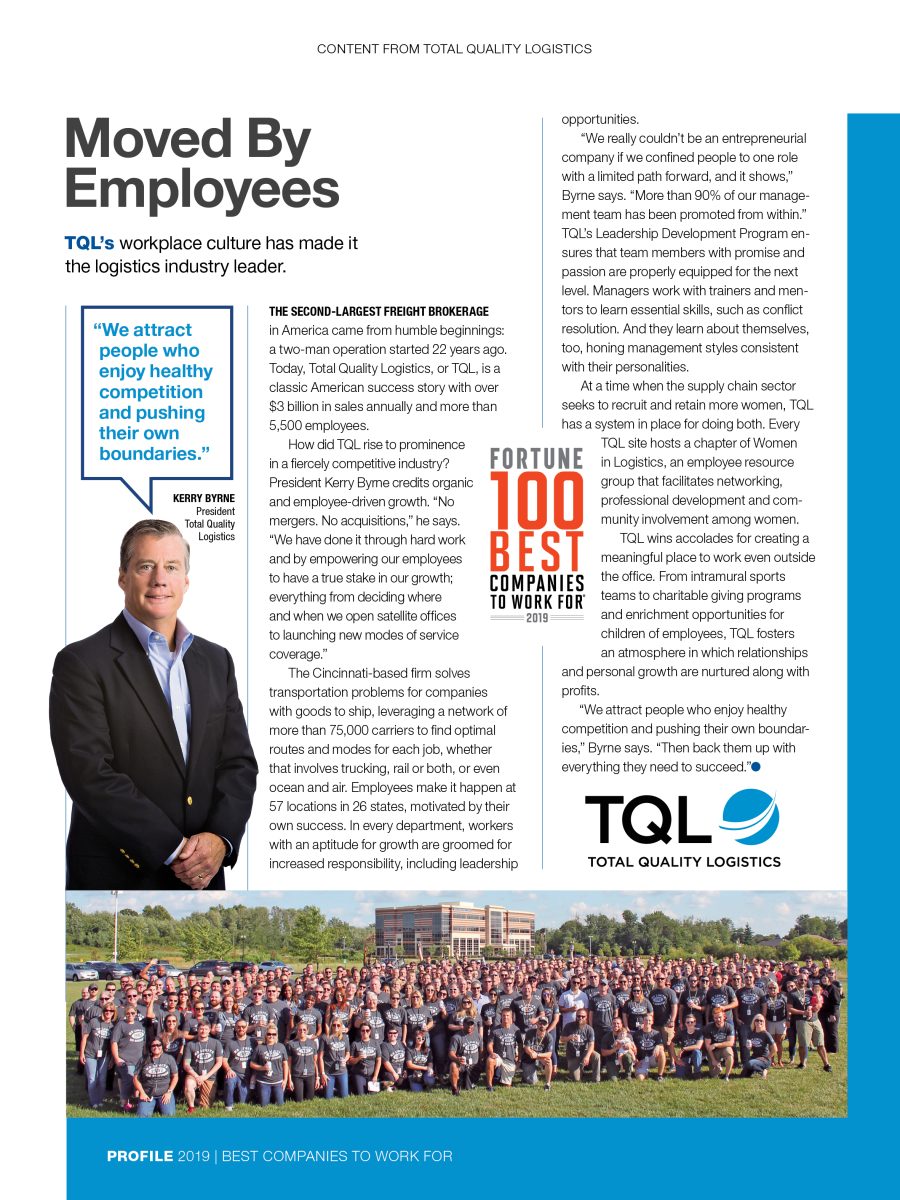Moved By Employees