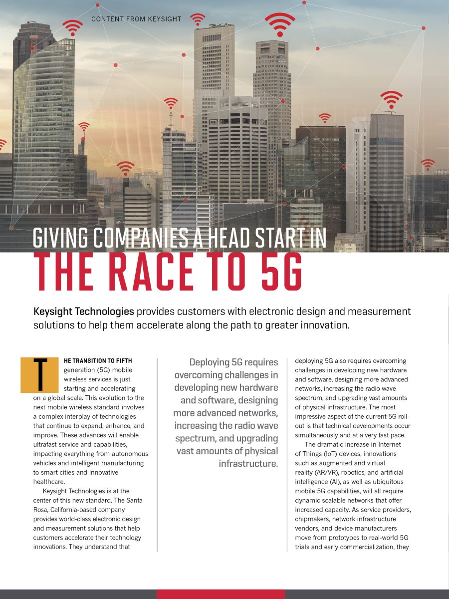 Giving Companies a Head Start in the Race to 5G