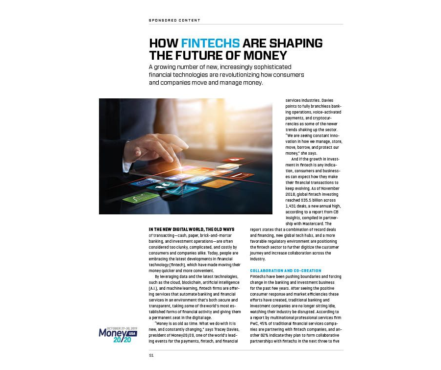 How Fintechs Are Shaping the Future of Money