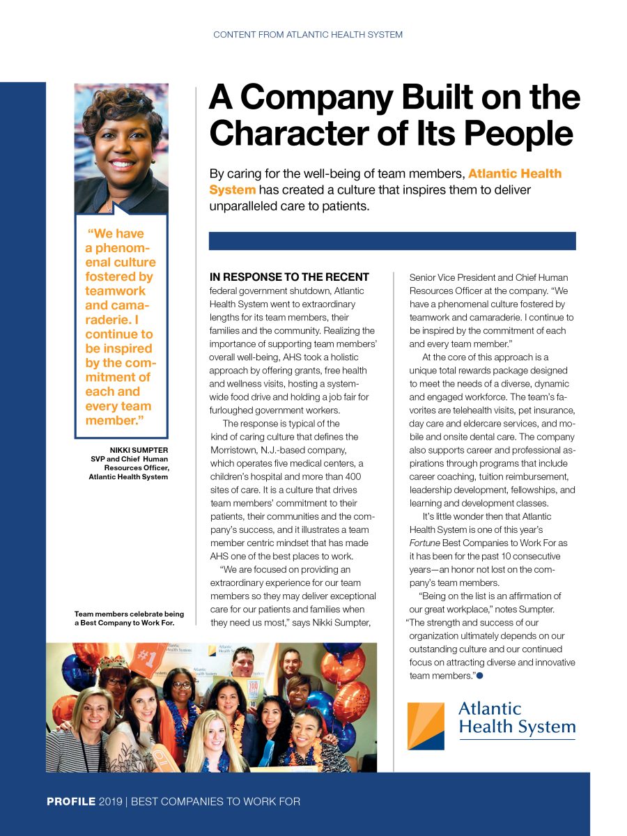 A Company Built on the Character of Its People
