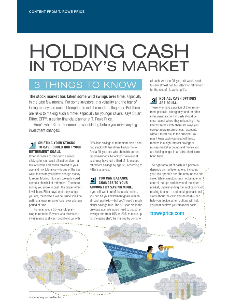 Holding Cash in Today's Market: 3 Things to Know