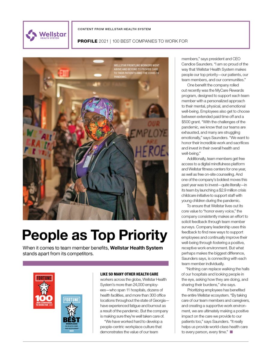 People as Top Priority