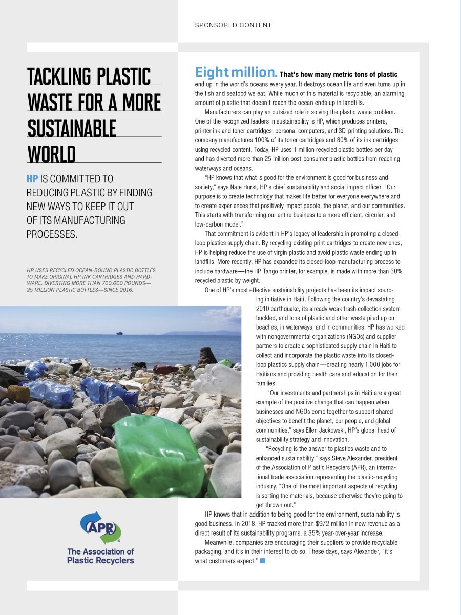 Tackling Plastic Waste for a More Sustainable World