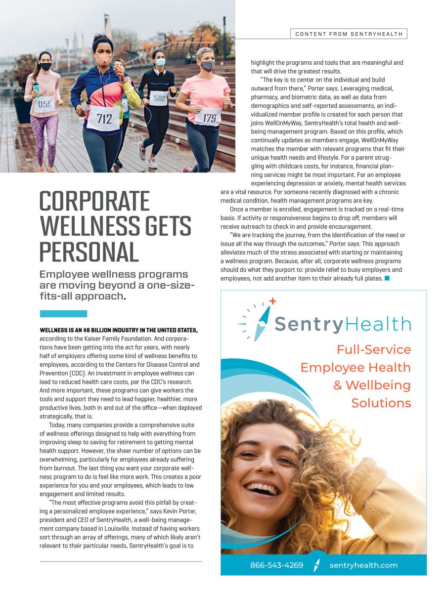 Corporate Wellness Gets Personal