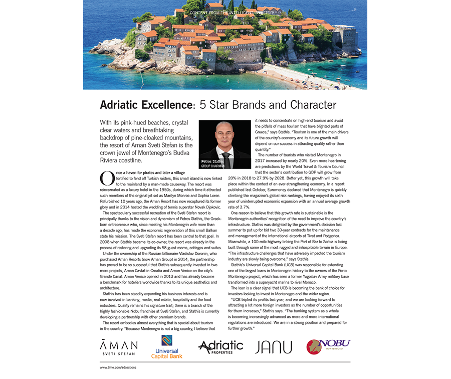 Adriatic Excellence: 5 Star Brands and Character