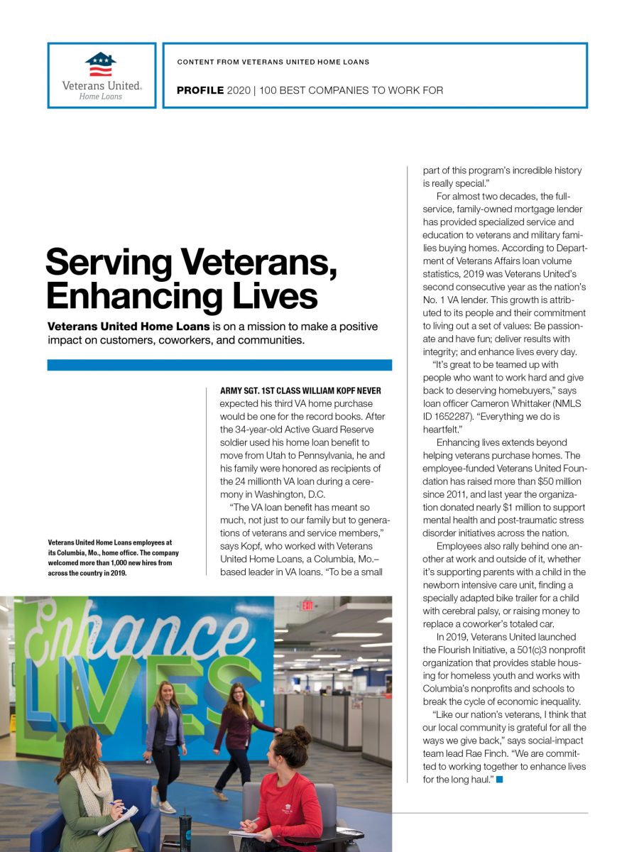 Serving Veterans, Enhancing Lives