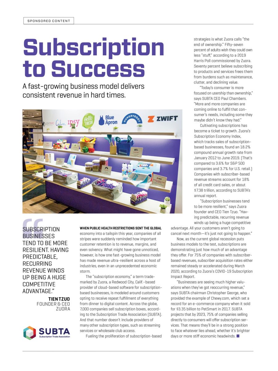 Subscription to Success