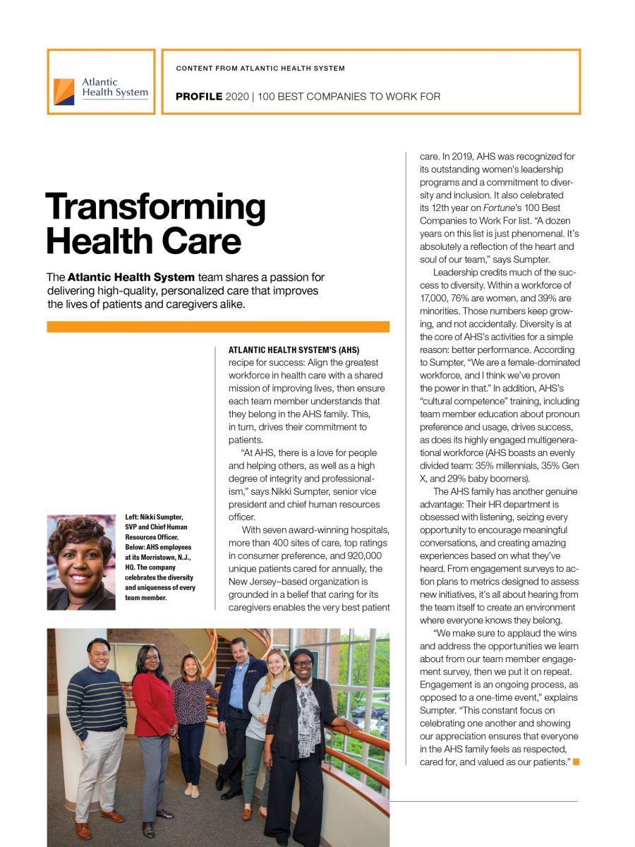 Transforming Health Care