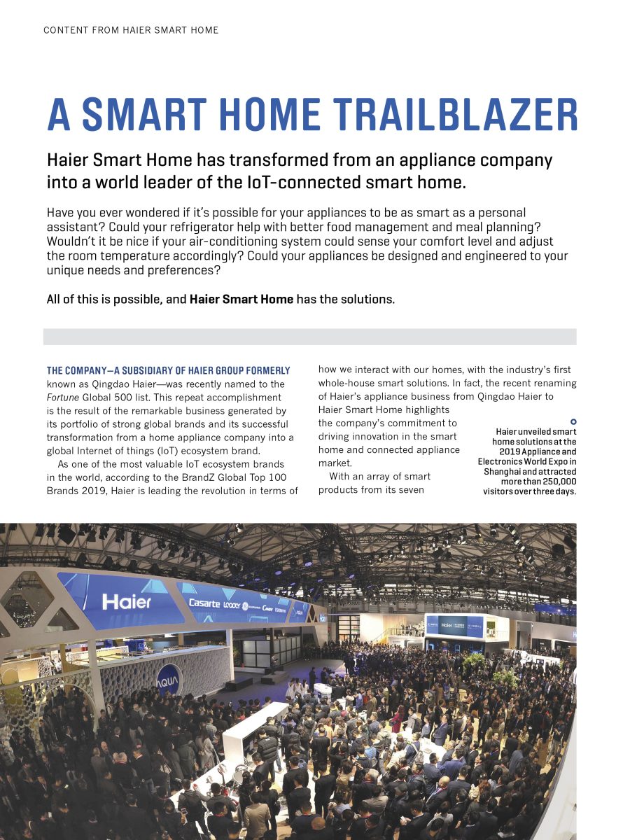 A Smart Home Trailblazer