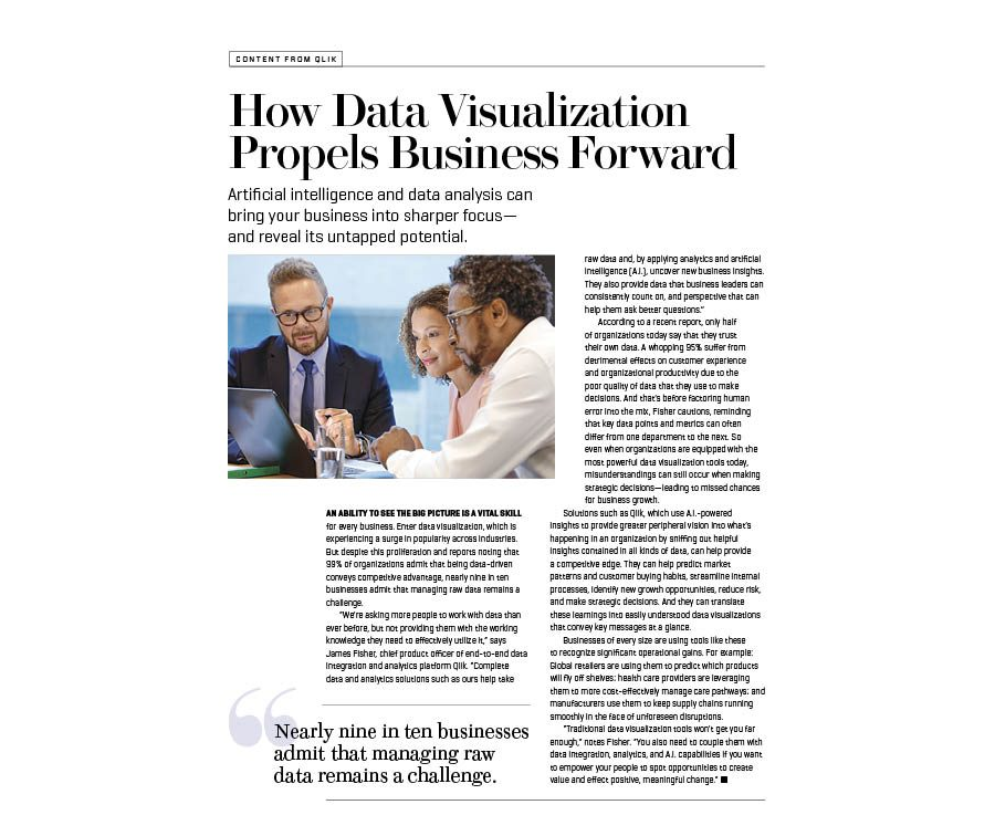How Data Visualization Propels Business Forward