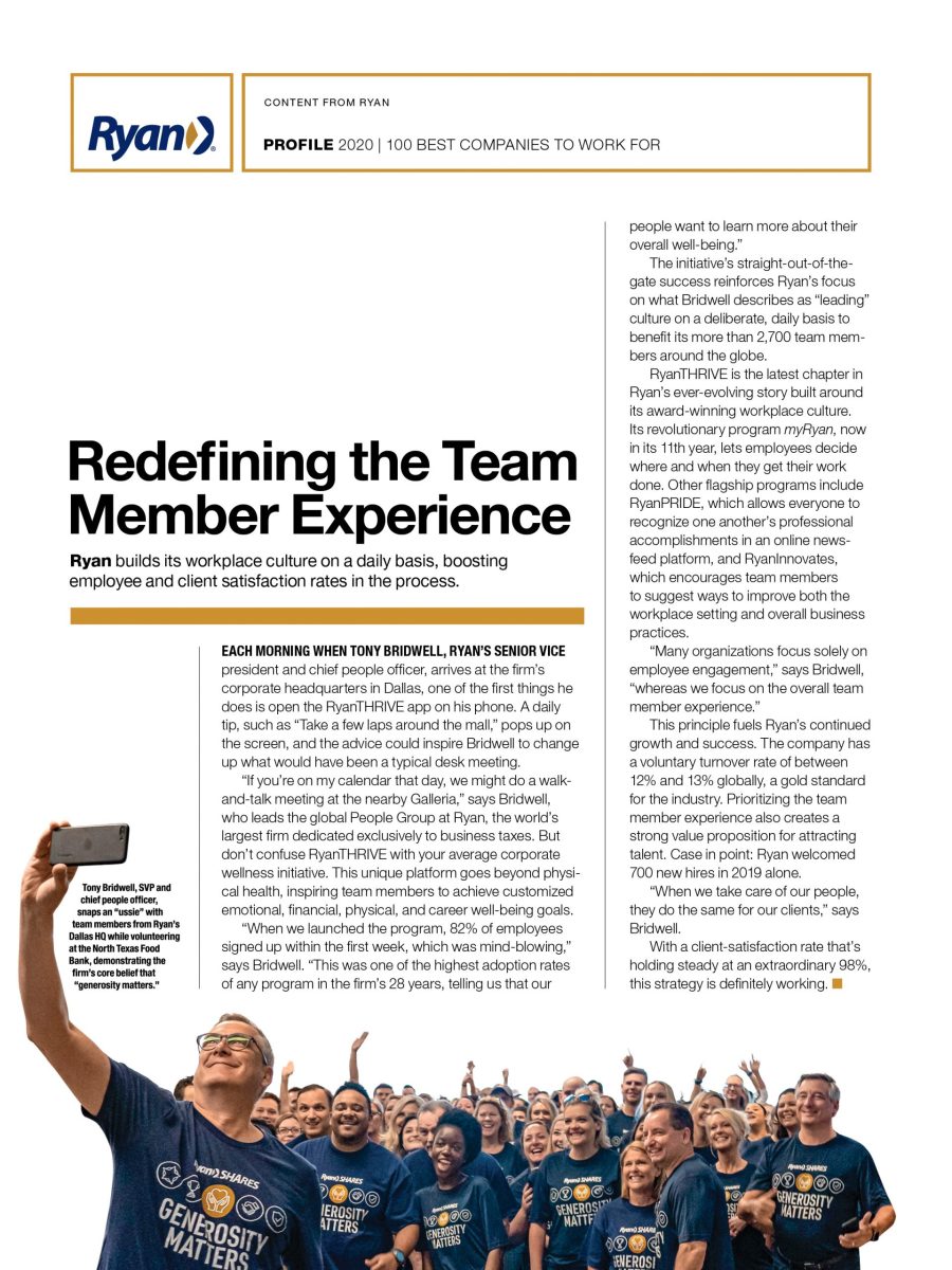Redefining the Team Member Experience