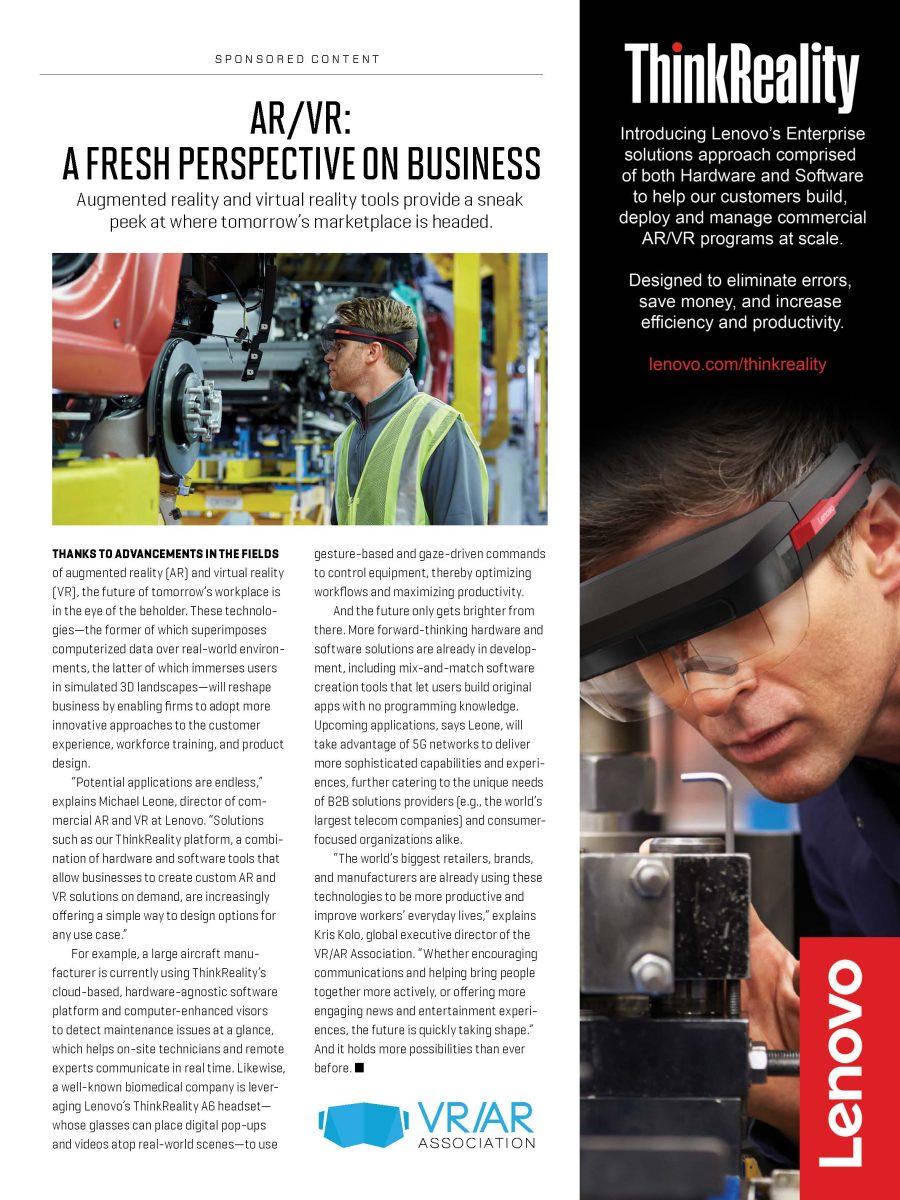 AR/VR: A Fresh Perspective On Business