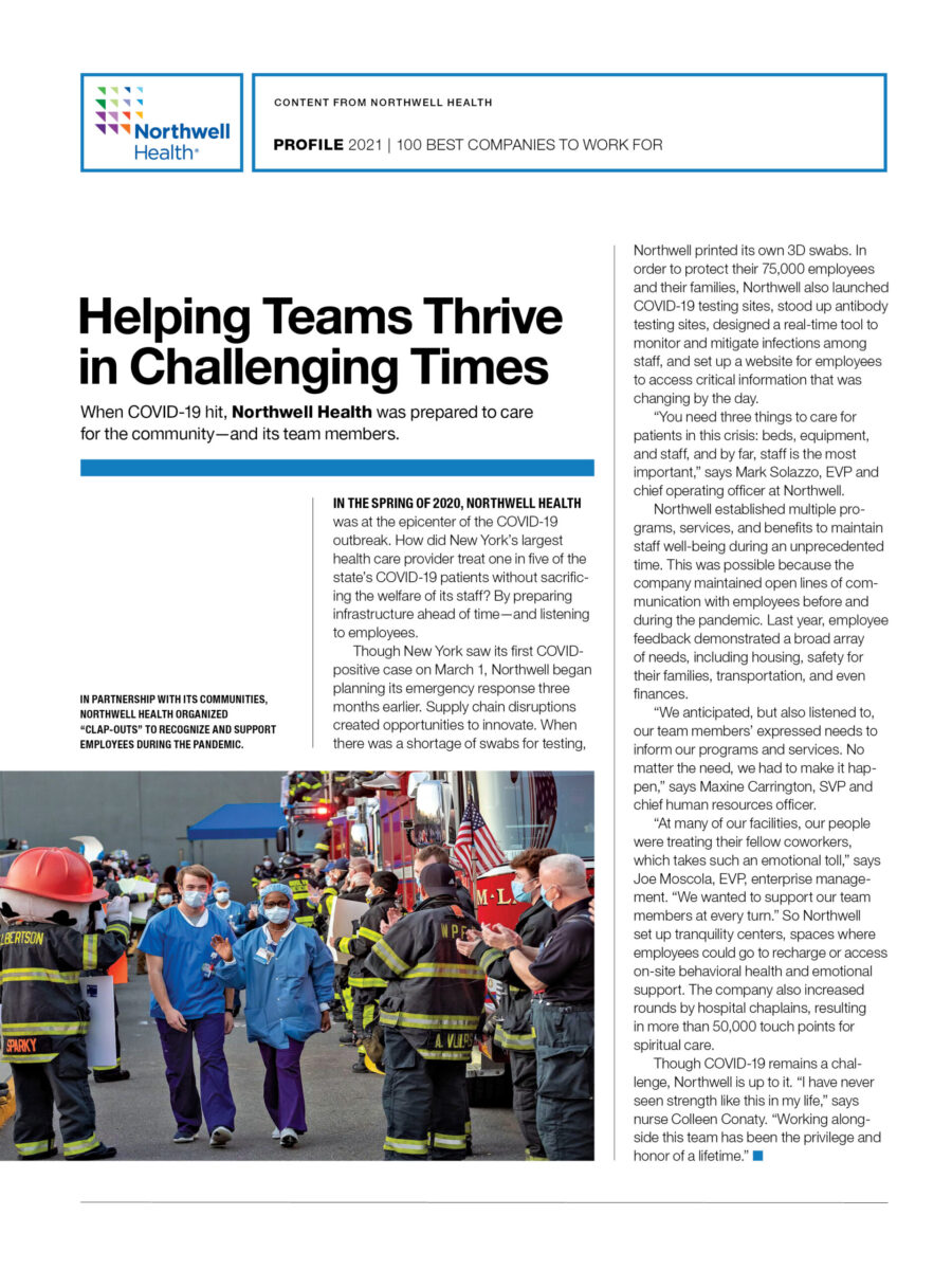 Helping Teams Thrive in Challenging Times