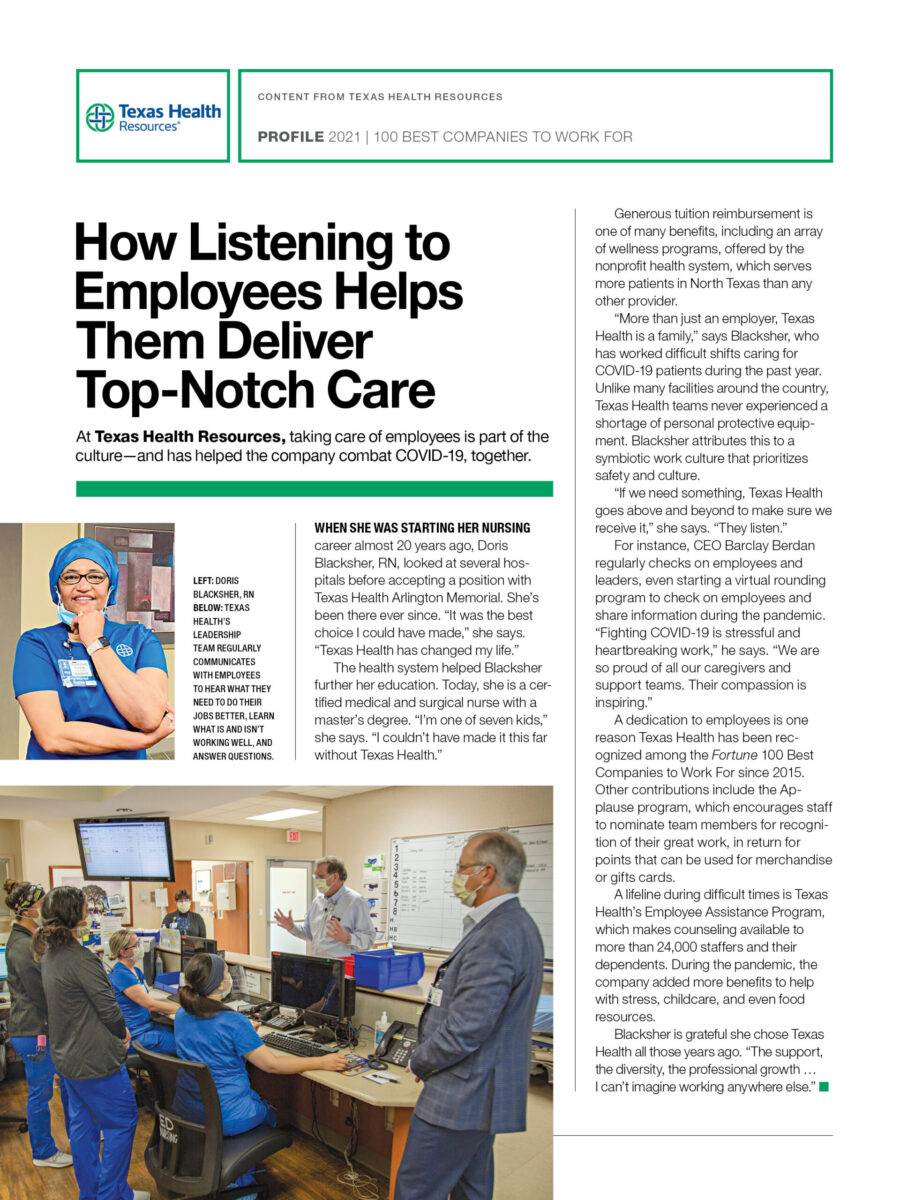How Listening to Employees Helps Them Deliver Top-Notch Care