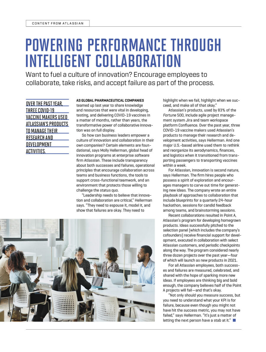 Powering Performance Through Intelligent Collaboration