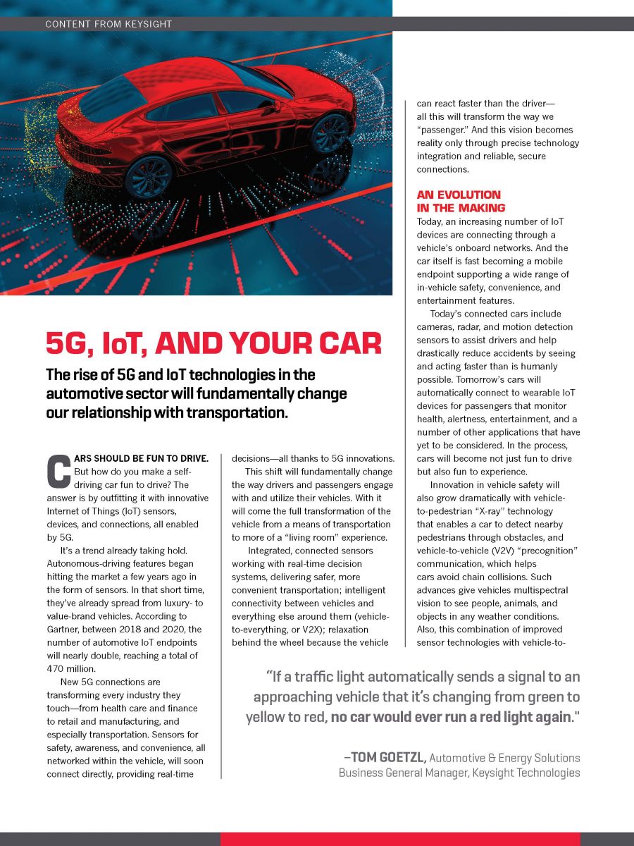 5G, IoT, and Your Car