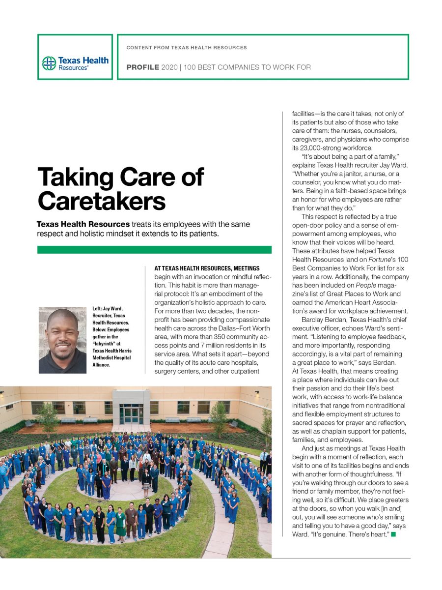 Taking Care of Caretakers