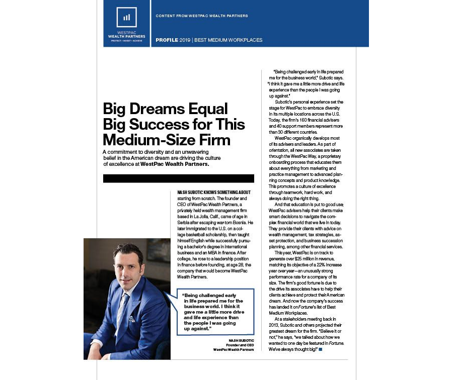 Big Dreams Equal Big Success for This Medium-Size Firm