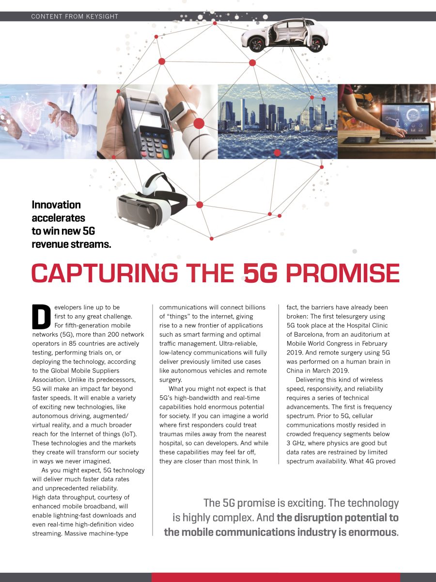 Capturing the 5G Promise
