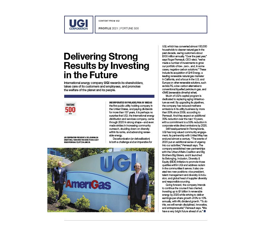 Delivering Strong Results by Investing in the Future