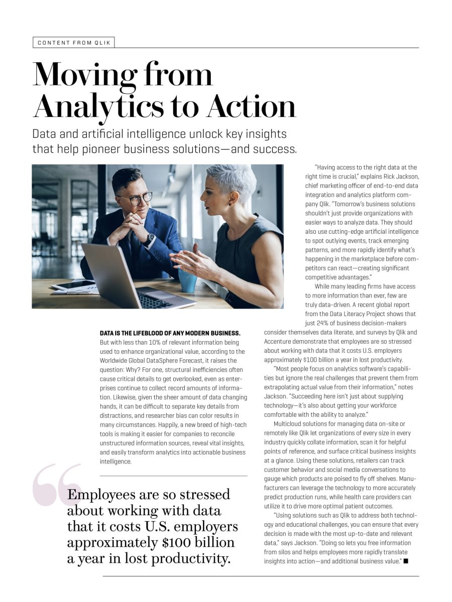 Moving from Analytics to Action