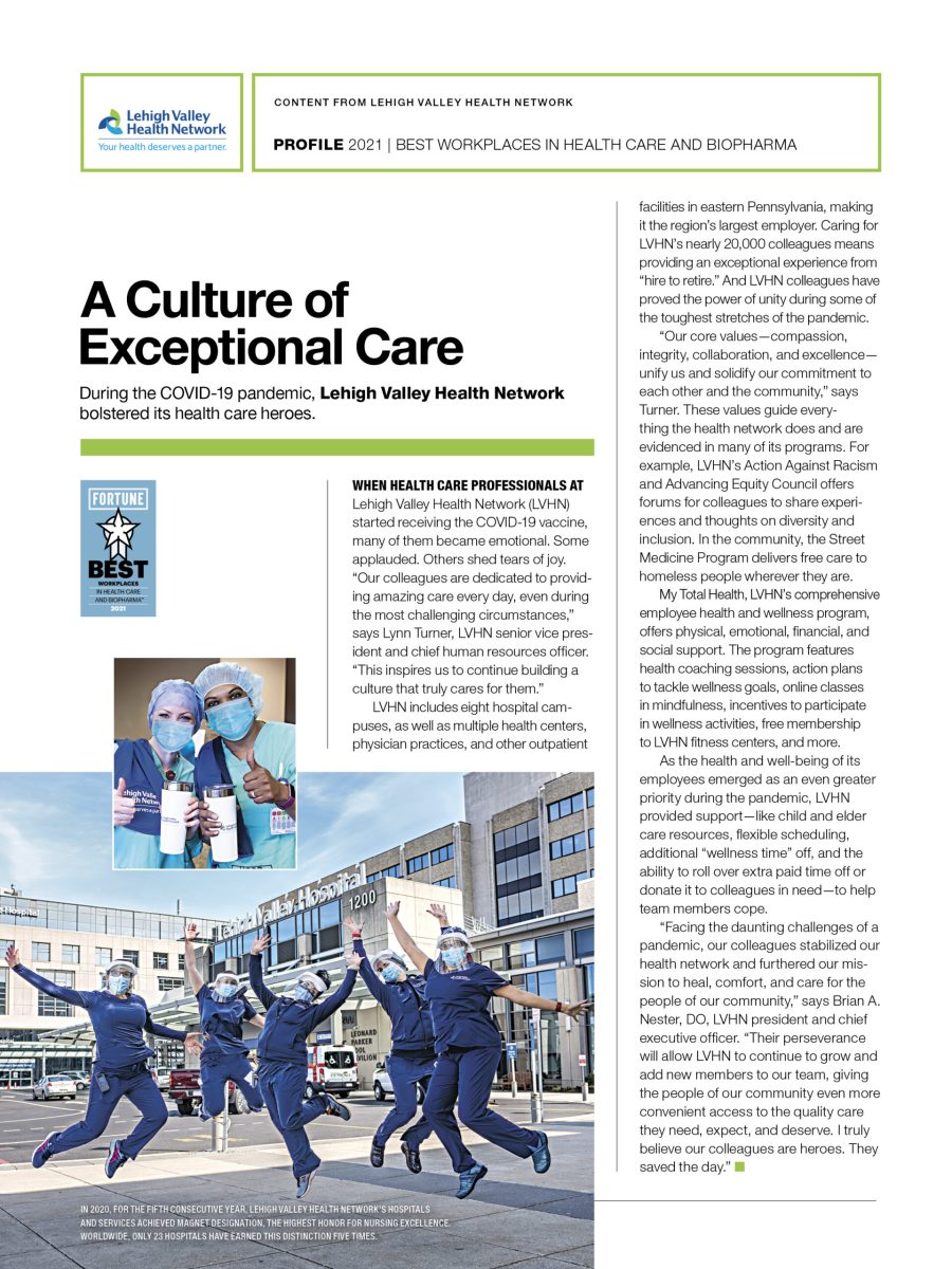 A Culture of Exceptional Care