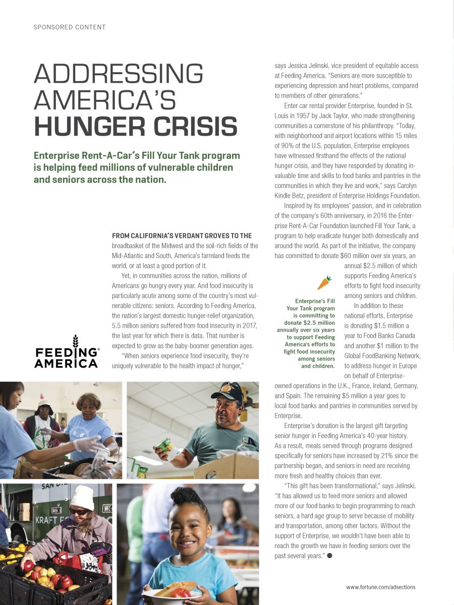 Addressing America's Hunger Crisis